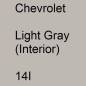 Preview: Chevrolet, Light Gray (Interior), 14I.